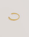 Brazalete Gota Acero Baño Oro