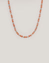 Collar Ámbar Stones Acero Baño Oro