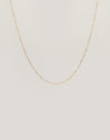 Ketting Fine Chic Staal Verguld met 18kt Goud