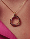 Collar Oria Colors Baño Oro