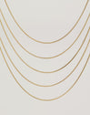 Collar Cleopatra Acero Baño Oro