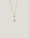 Collar Gala Perla Acero Baño Oro