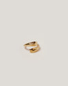 Anillo Abbraccio Stars Acero Baño Oro