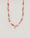 Collar l'Amour à Paris Color Acero Baño Oro