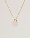 Collar Sweet Heart Stone Baño Oro