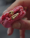 Anillo Abbraccio Amour Acero Baño Oro