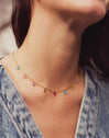 Collar Xiqueta Meua Colors Acero Baño Oro