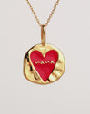Charm Mamá Lovely Heart Baño Oro