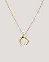 Collar Moonset Acero Baño Oro - vista 6