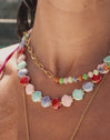 Collar Moana Acero Baño Oro