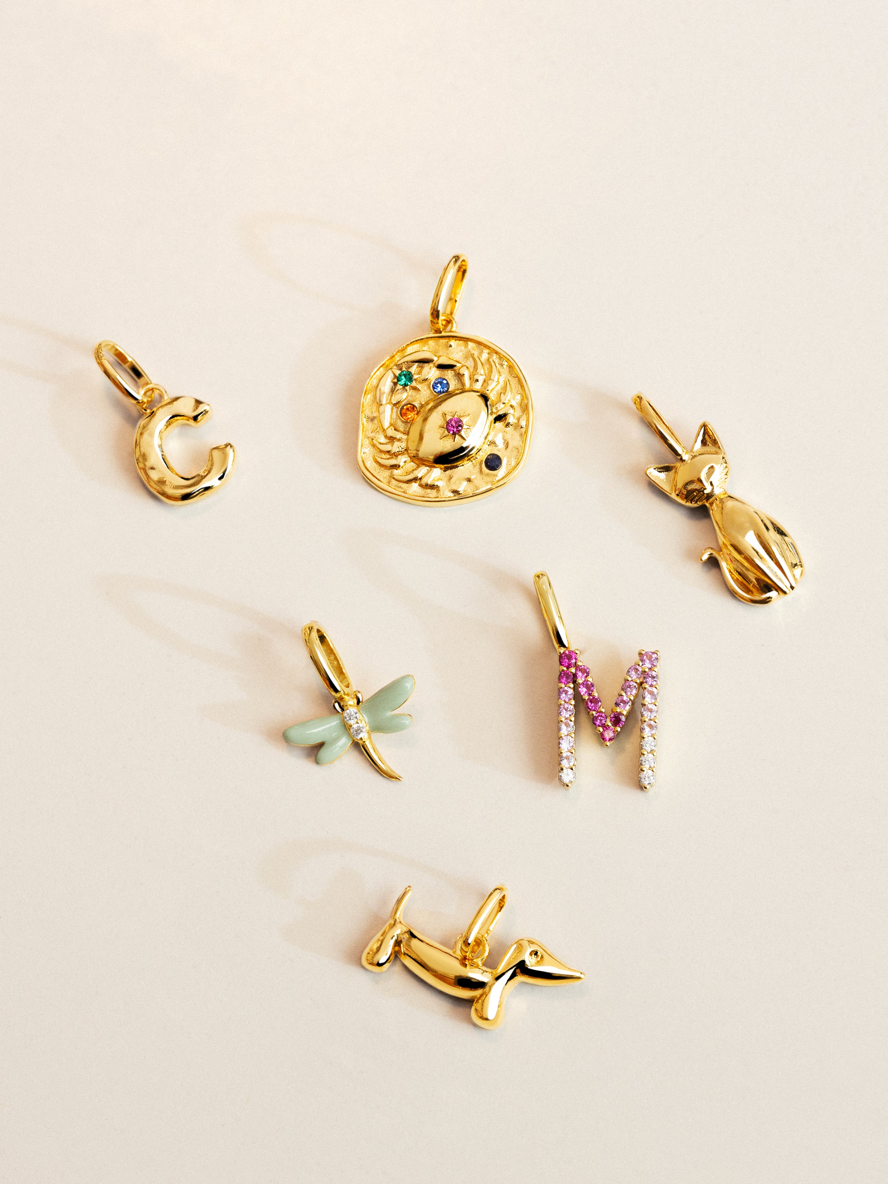 Charm Organic Colors Zodiaco Baño Oro