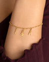 Imagen detalle de Iniziale Collana Personalizzata Letters & Argento Placcato Oro