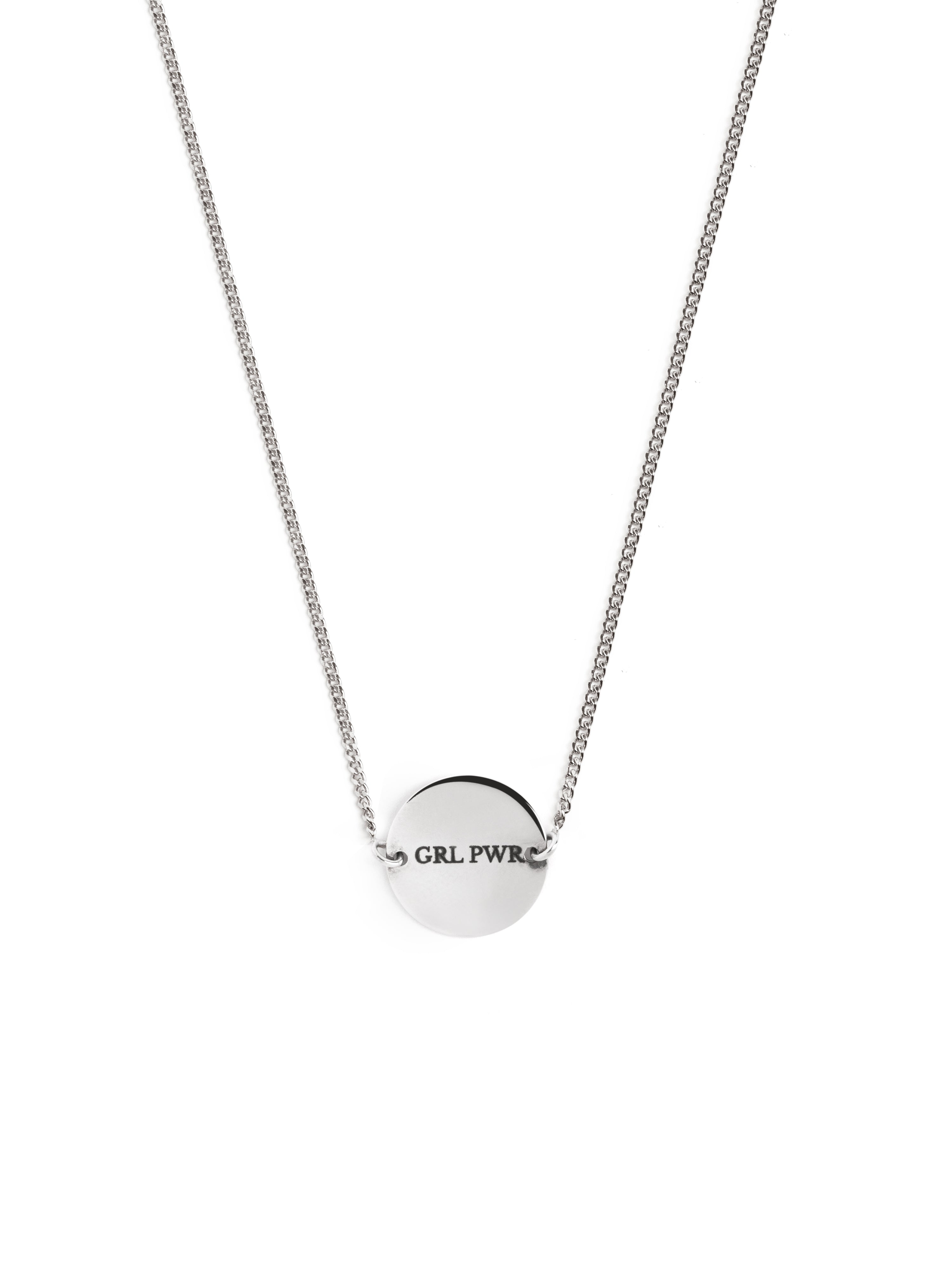 Collar Personalizado Moon Plata