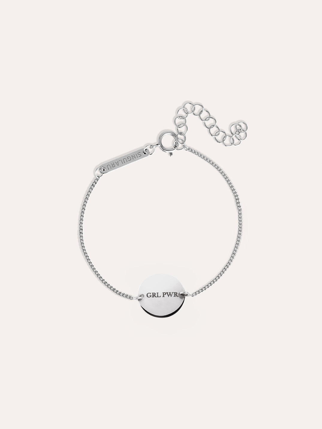 Pulsera Personalizada Moon Plata