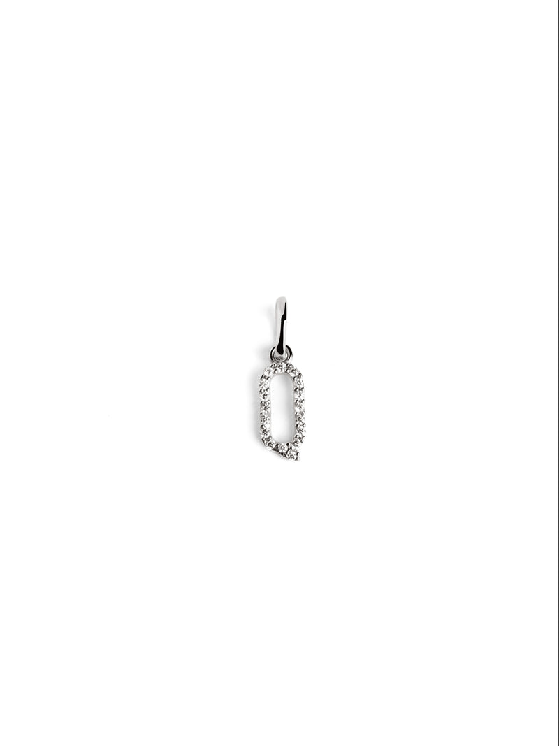 Charm Letter Spark Plata Q