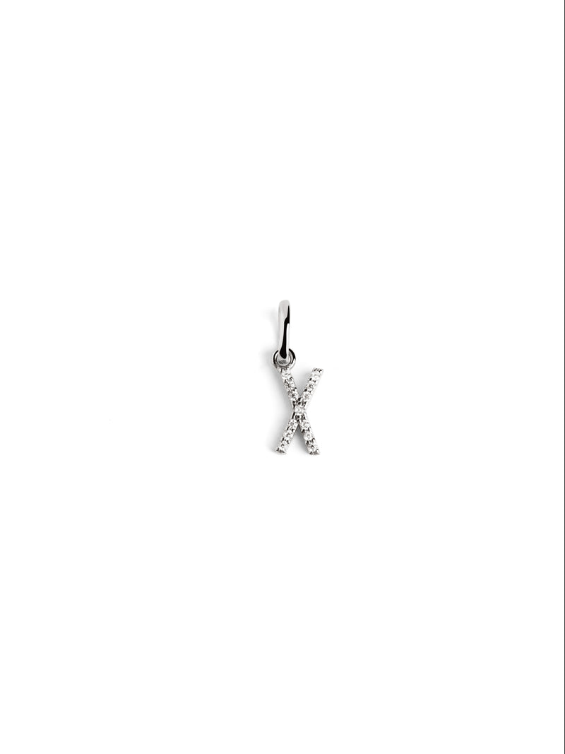 Charm Letter Spark Plata Y
