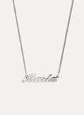 Collar Personalizado Carrie Plata