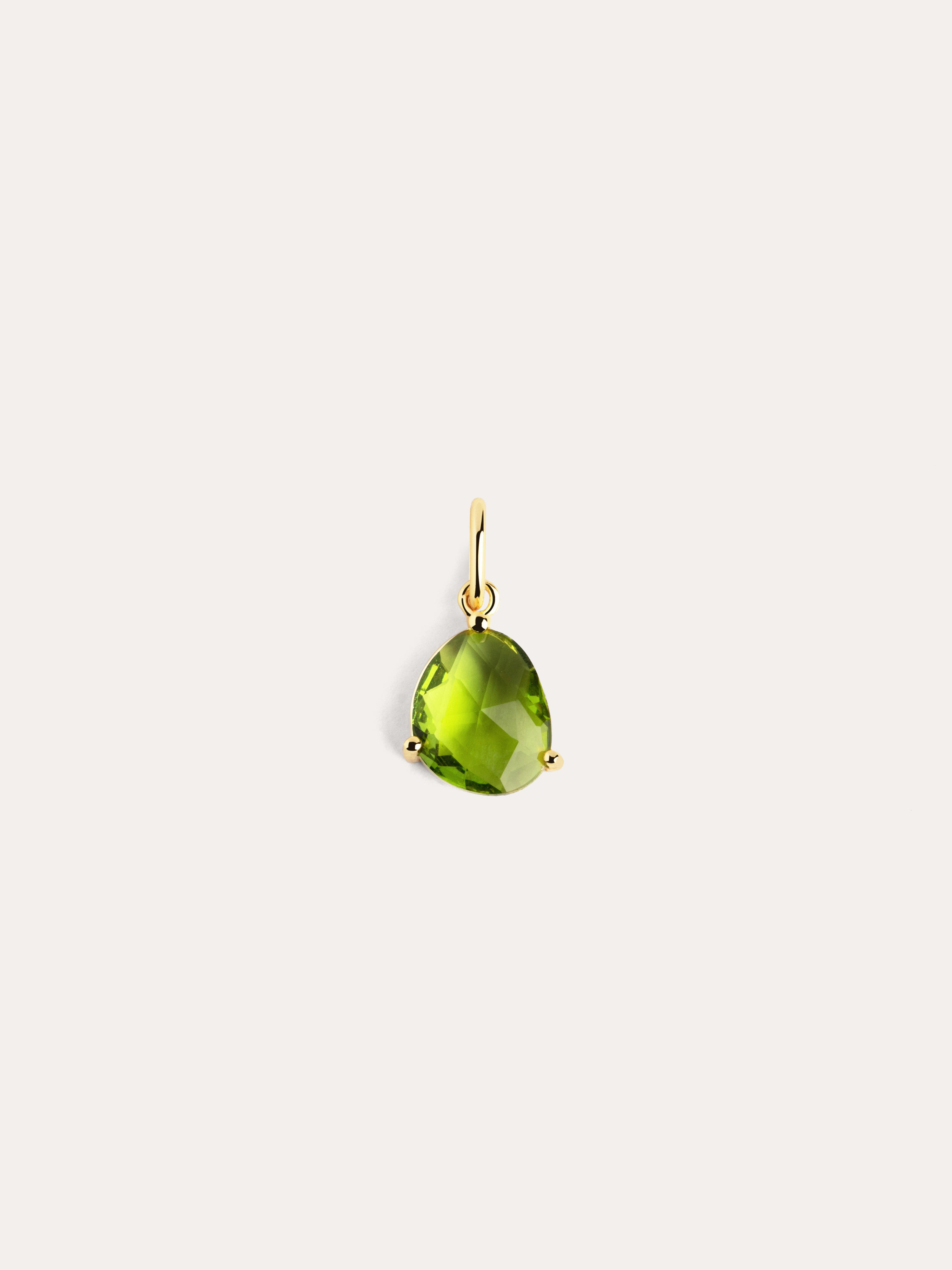 Charm Birthstones Oro - Peridot