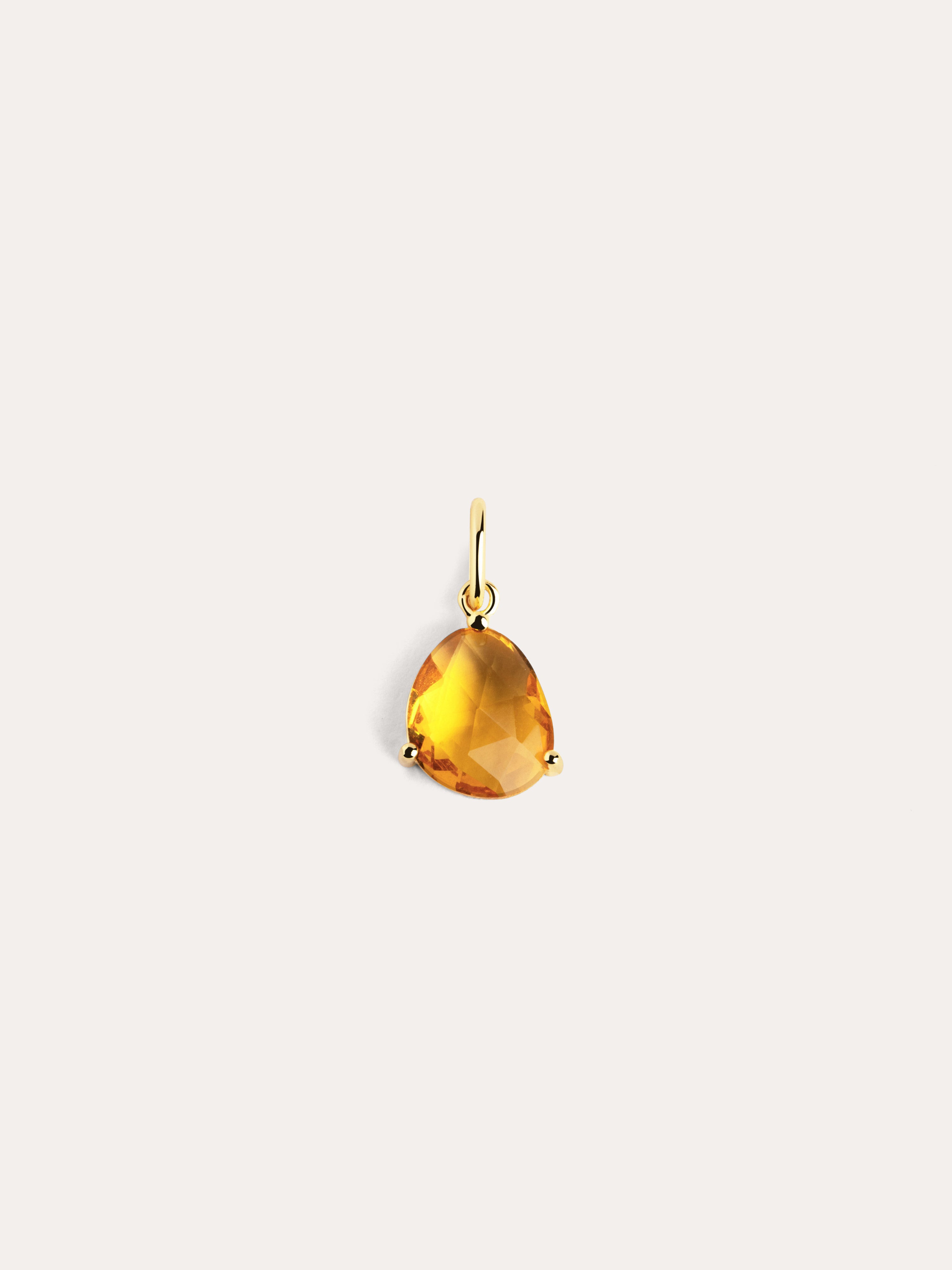 Charm Birthstones Oro - Citrino