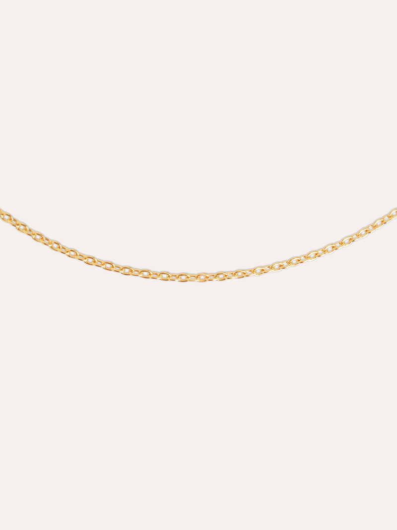 Collar Everything Plata Baño Oro
