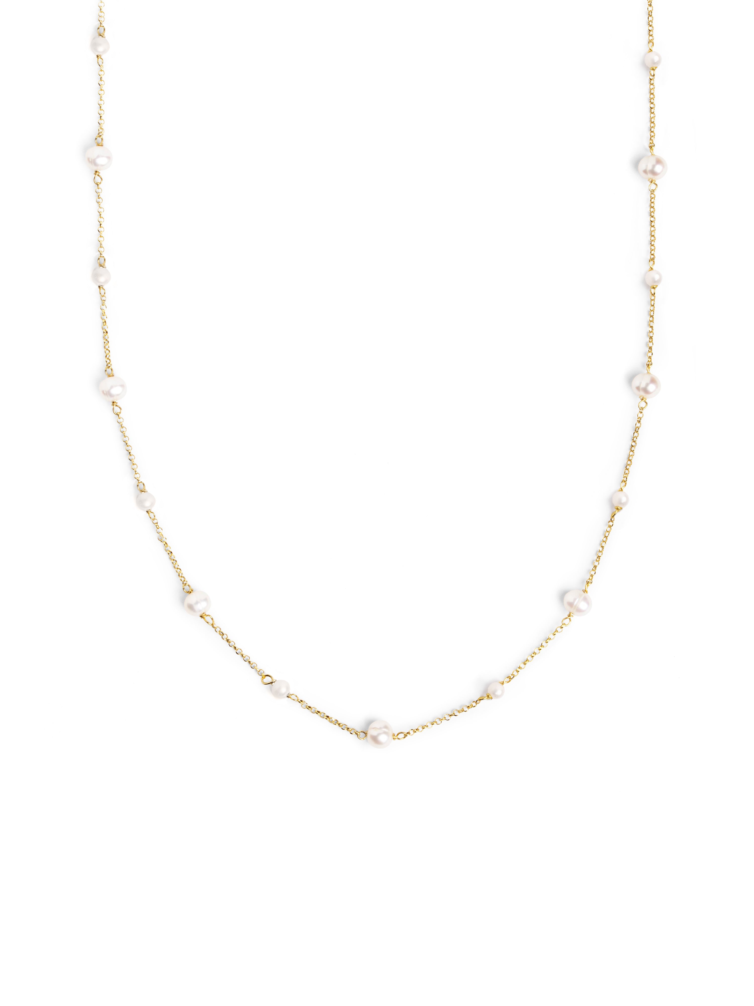 Collar Pearl & Pearls Oro