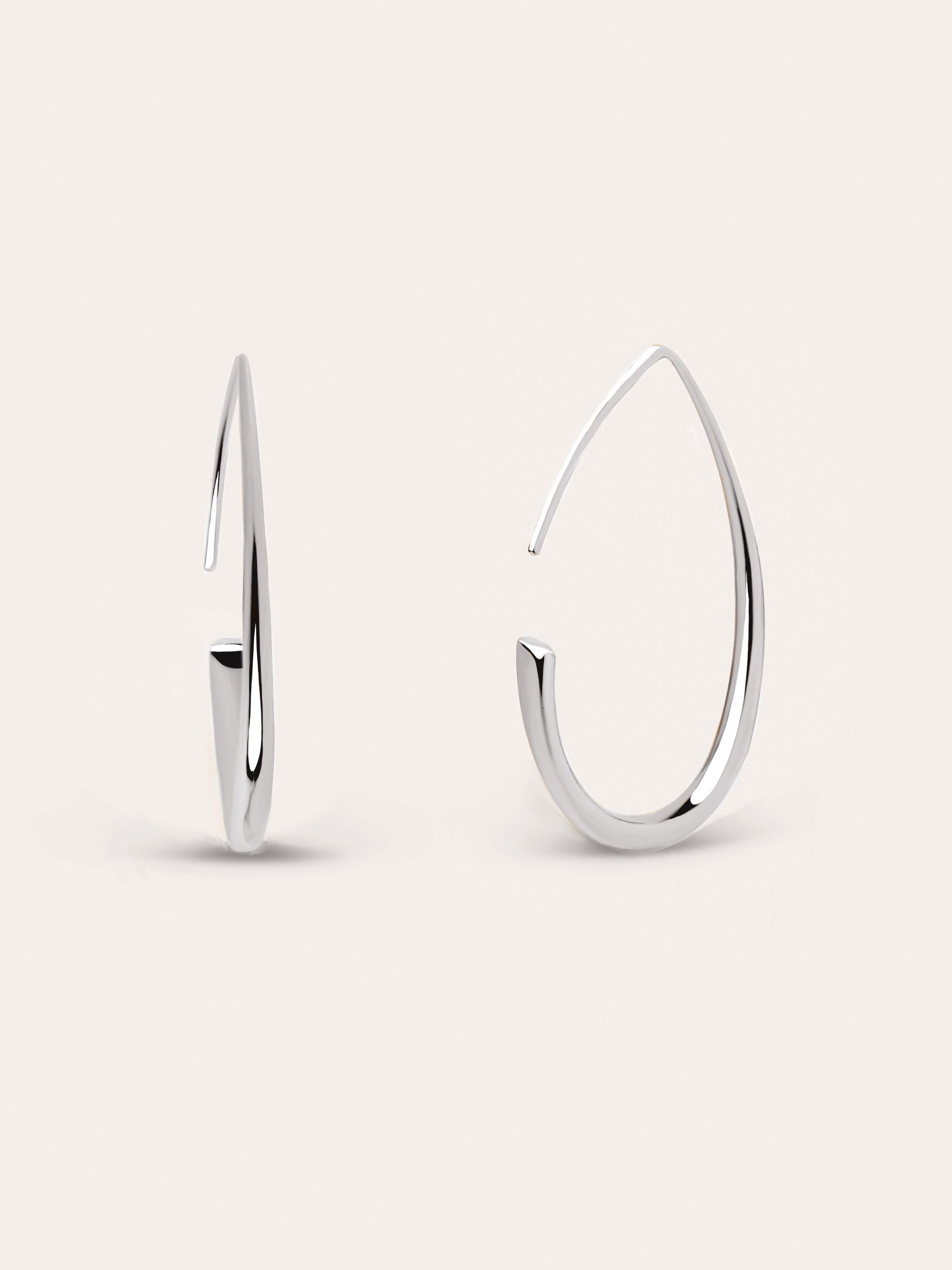 Pendientes Gota Arch Plata