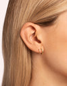 Pendientes Gota Spiral Oro