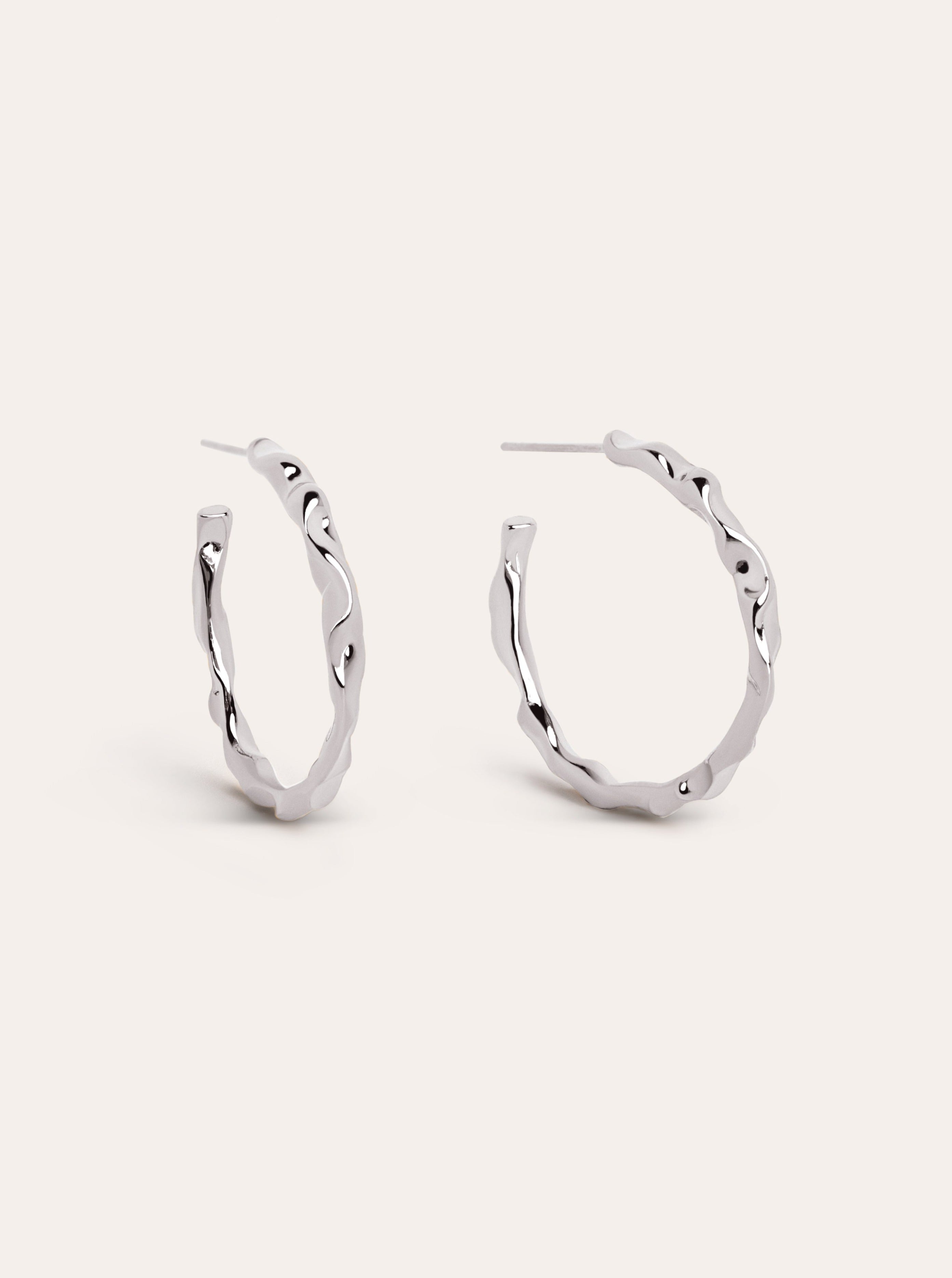 Lake Hoop Earrings