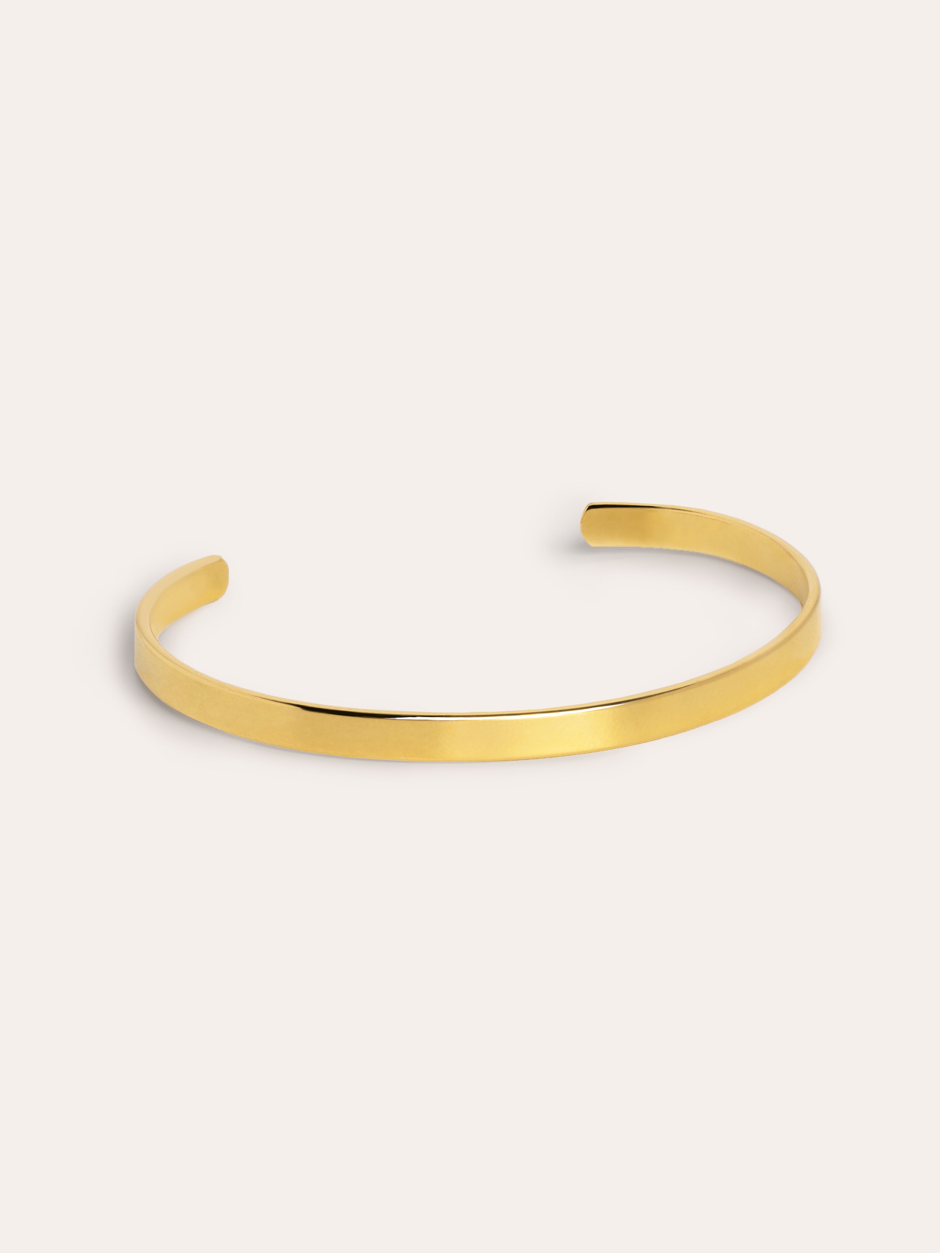 Brazalete Plate Oro