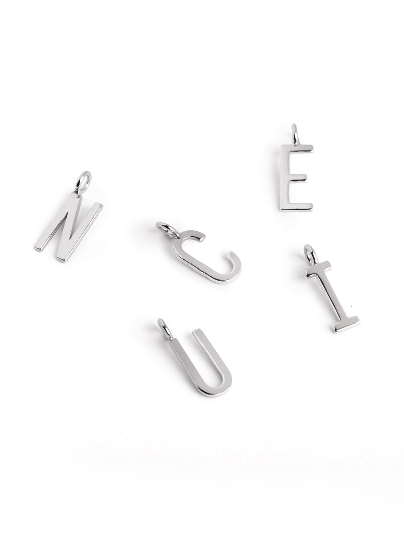 Inicial Collar Personalizado Letters & Plata